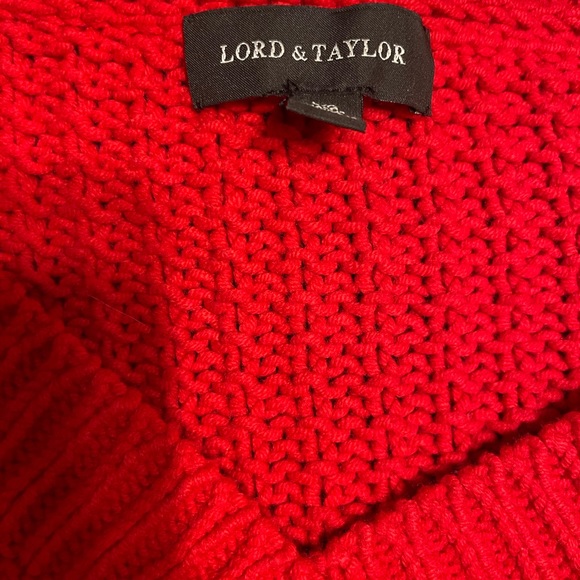 Lord & Taylor Chunky Sweater - Picture 6 of 7